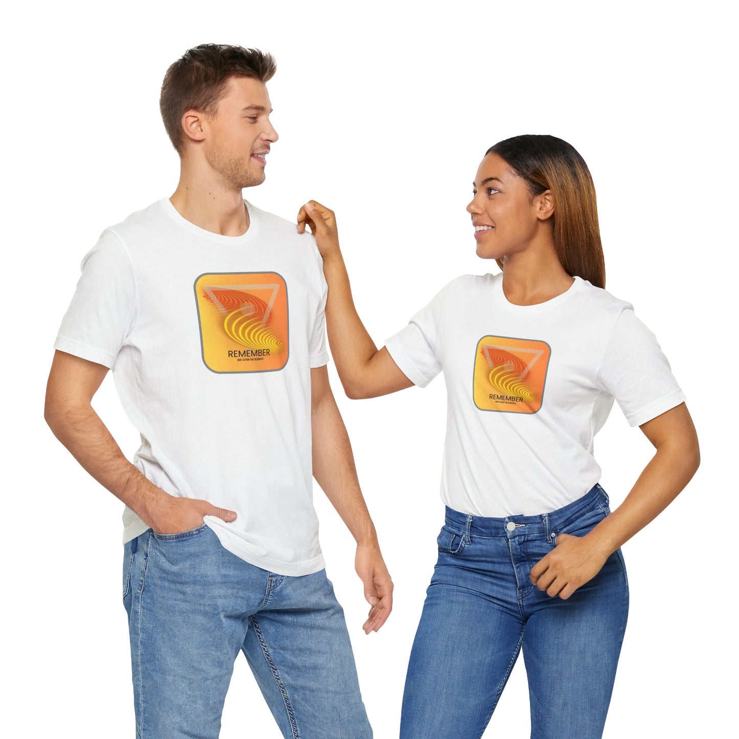 Retro 'Remember' Graphic Tee - Unisex Jersey Short Sleeve T-Shirt