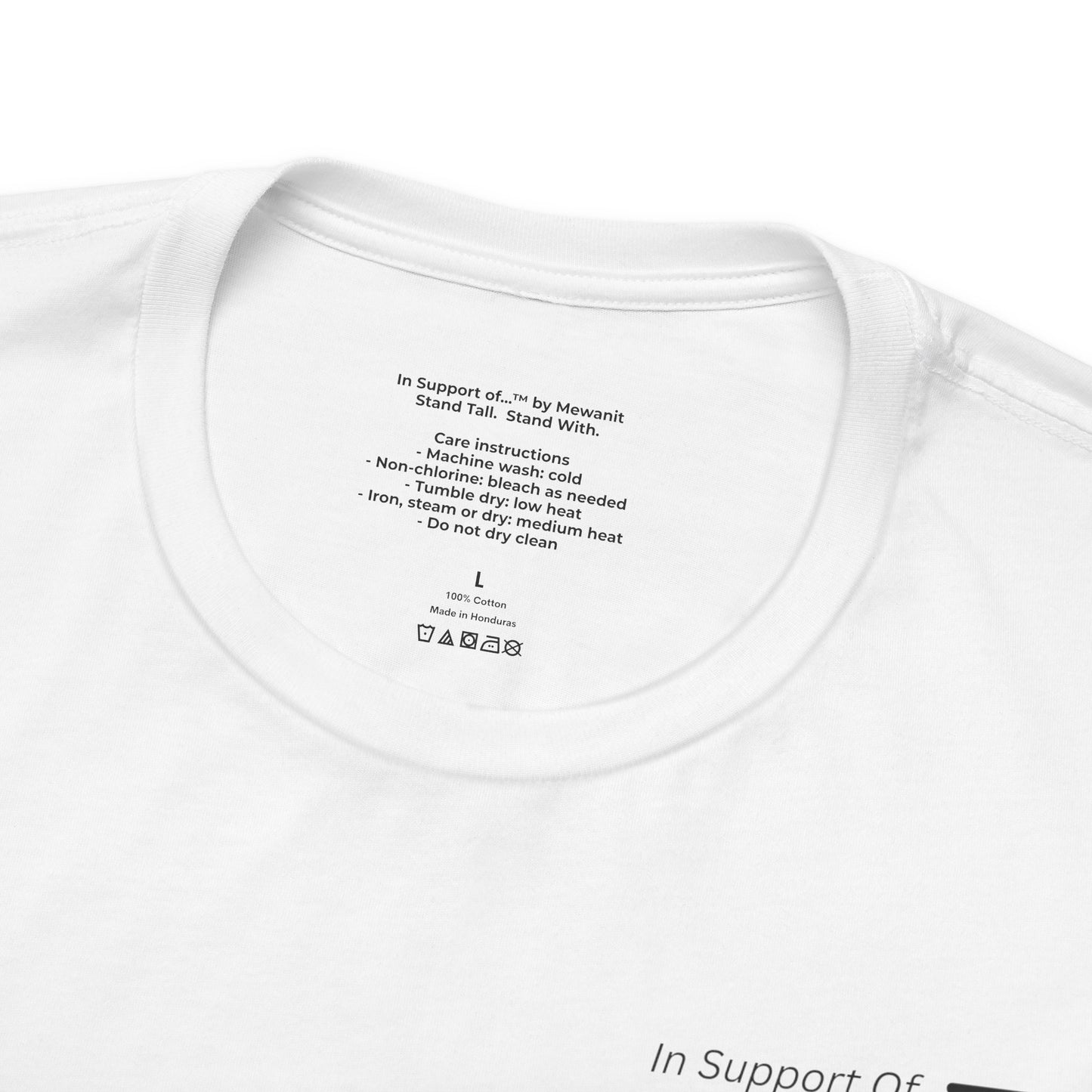 Unisex Jersey Tee - Support the Constitution Graphic T-Shirt