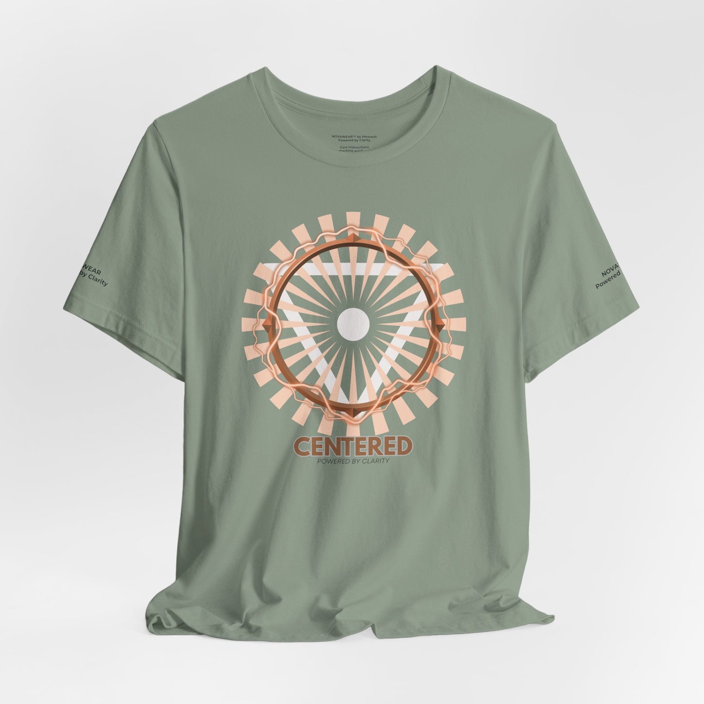 Centered Unisex Jersey Short Sleeve Tee - Comfortable & Inspirational T-Shirt