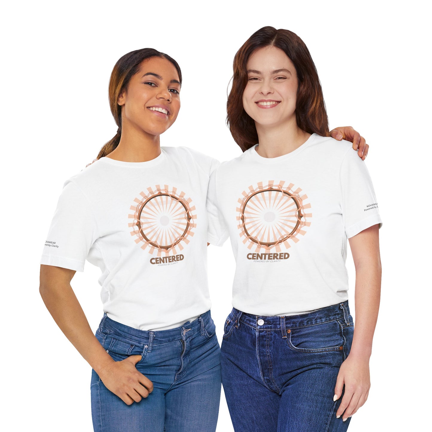 Centered Unisex Jersey Short Sleeve Tee - Comfortable & Inspirational T-Shirt