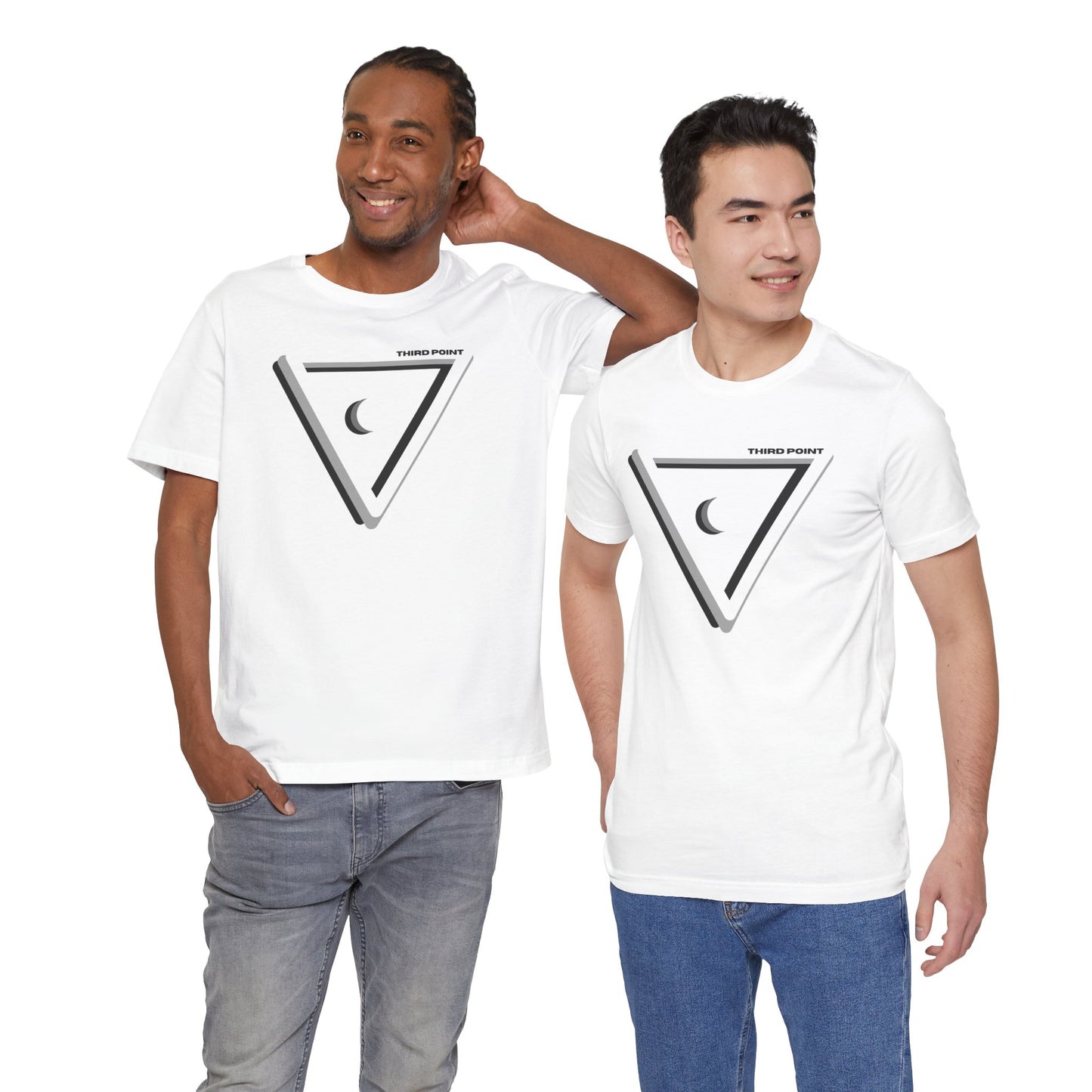 Third Point - Cosmic Triangular Graphic Tee - Unisex Jersey Short Sleeve