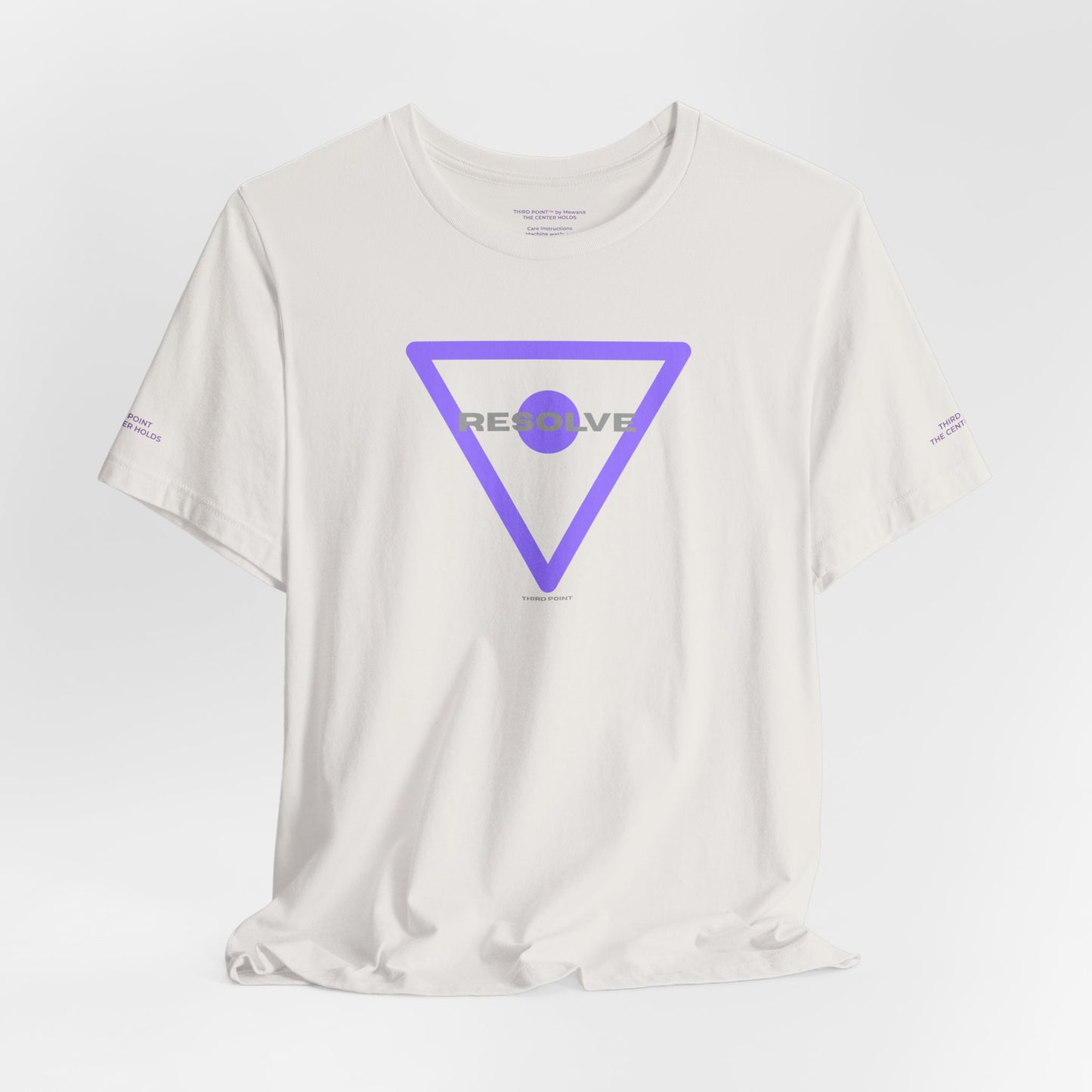 Unisex Graphic Tee - "RESOLVE" Vibe Shirt for Casual Wear