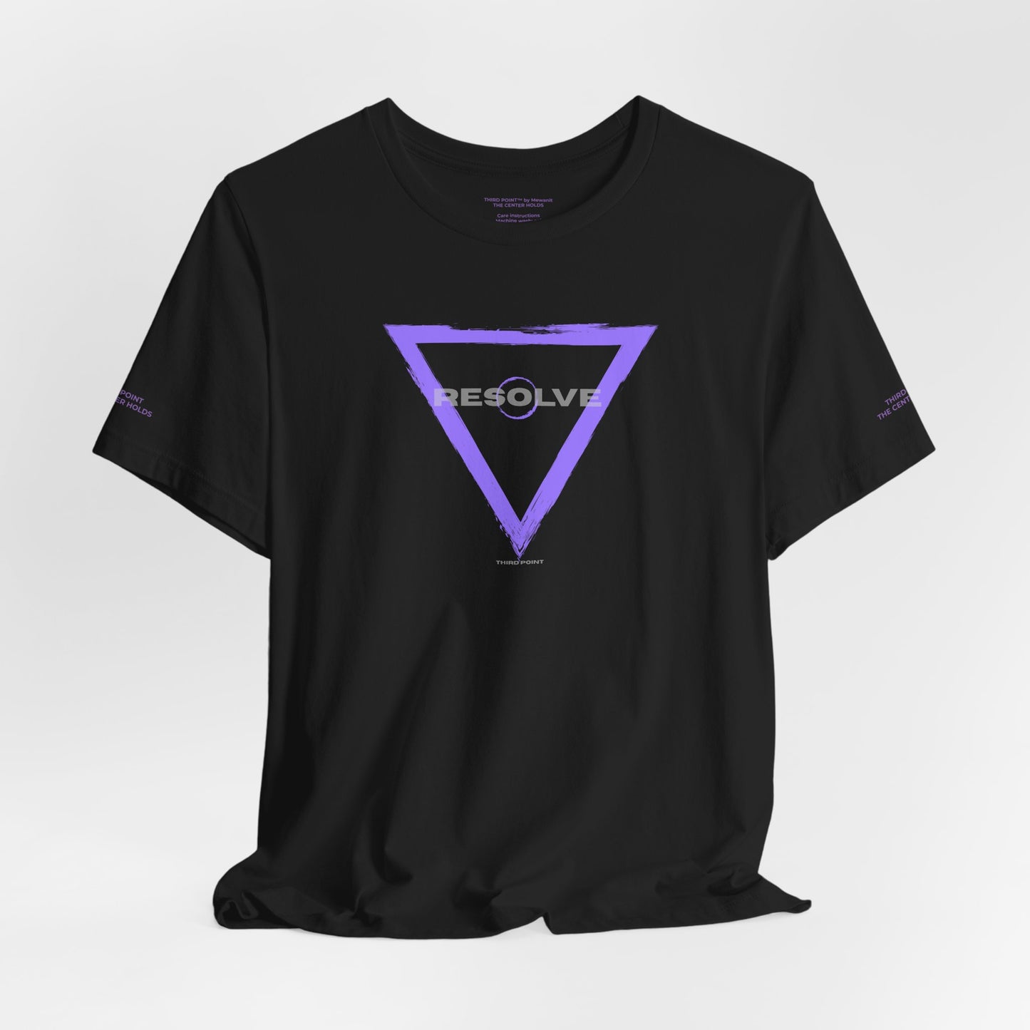 Minimalist Graphic T-Shirt - "RESOLVE" Design for Trendy Style