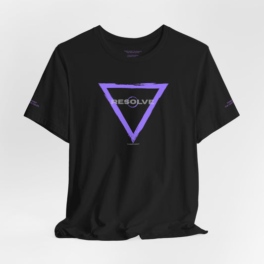 Minimalist Graphic T-Shirt - "RESOLVE" Design for Trendy Style