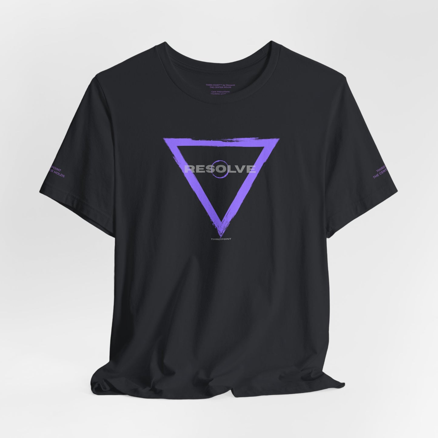 Minimalist Graphic T-Shirt - "RESOLVE" Design for Trendy Style