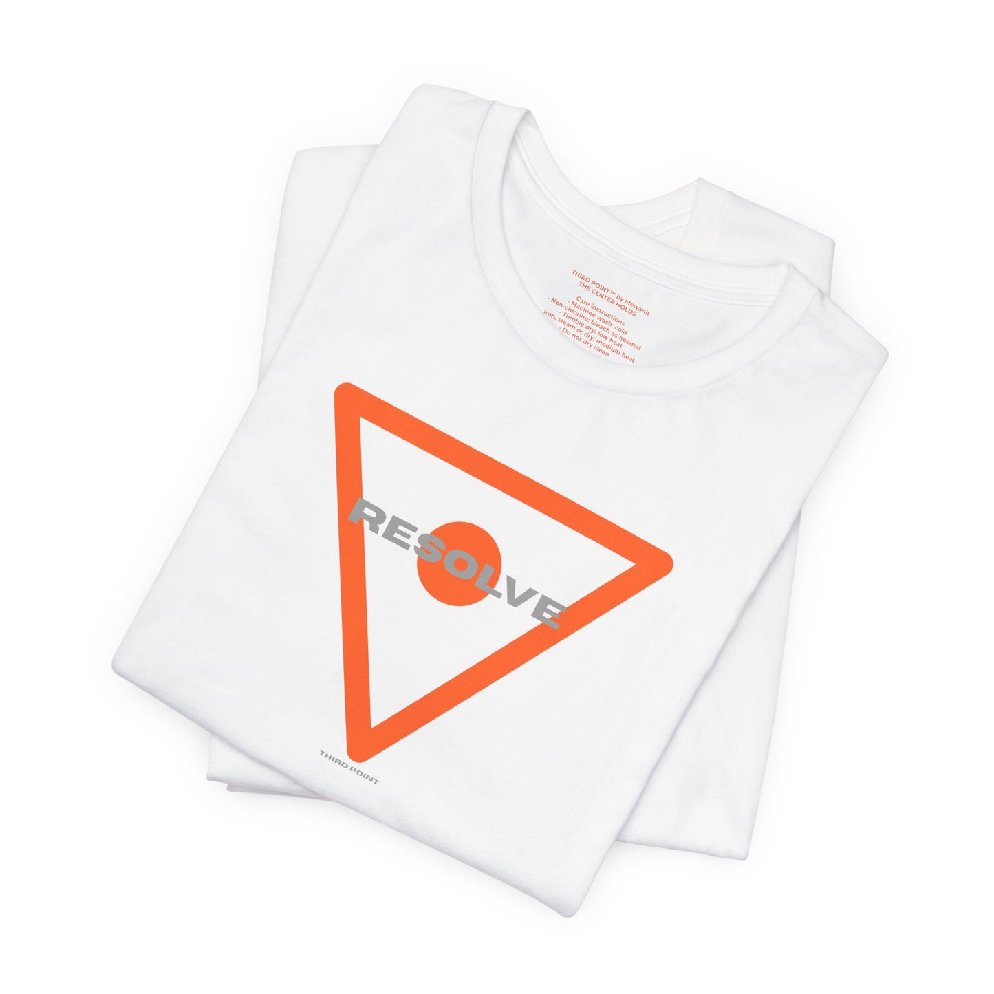 Unisex Short Sleeve Tee - 'RESOLVE' Graphic T-Shirt for Motivation and Positivity