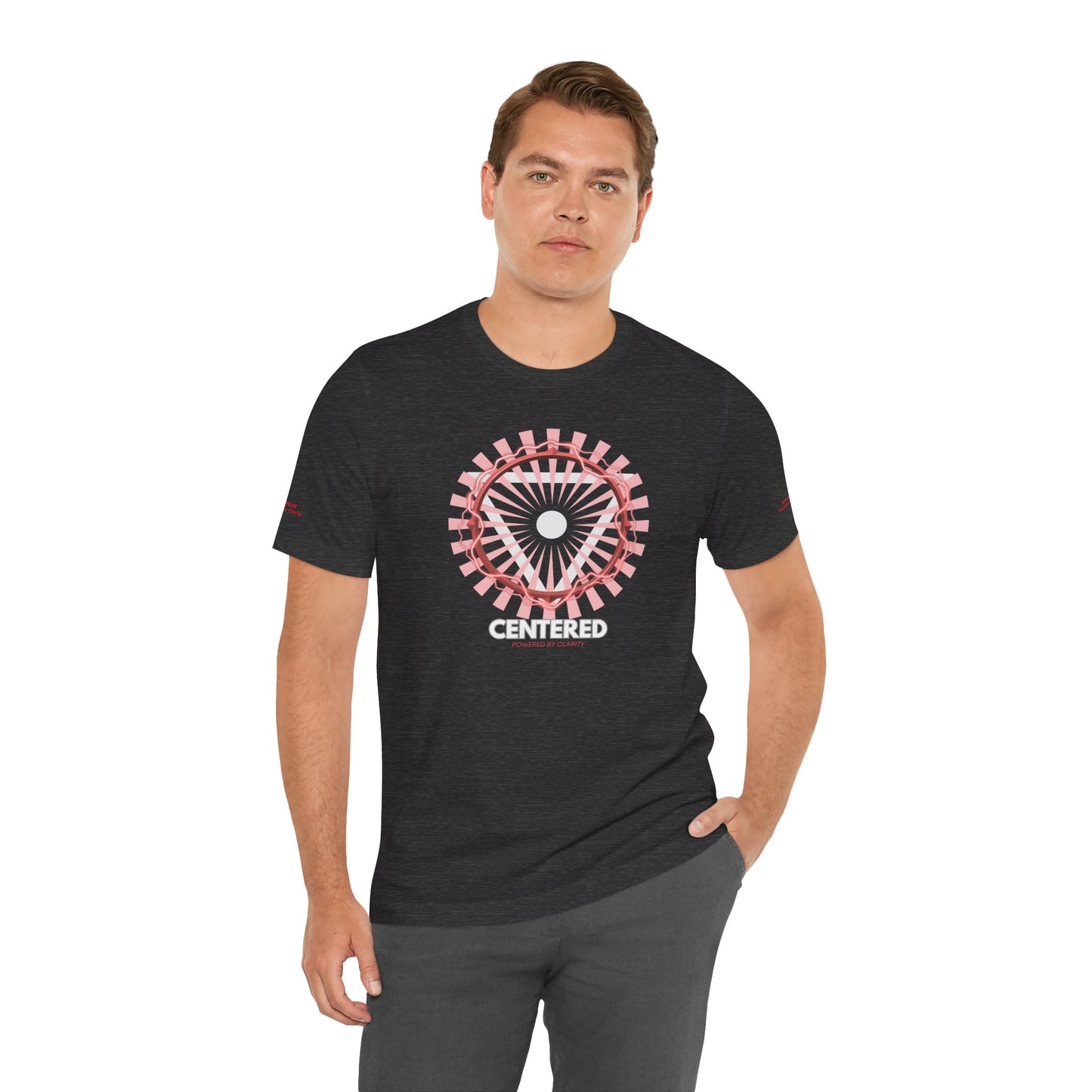 Centered Unisex Jersey Tee - Embrace Balance & Style
