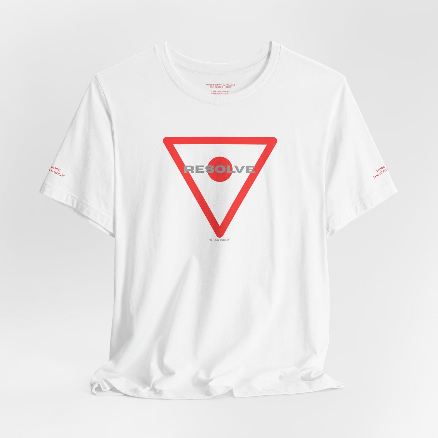 Unisex Jersey Tee - "RESOLVE" Graphic Design for Motivation & Style