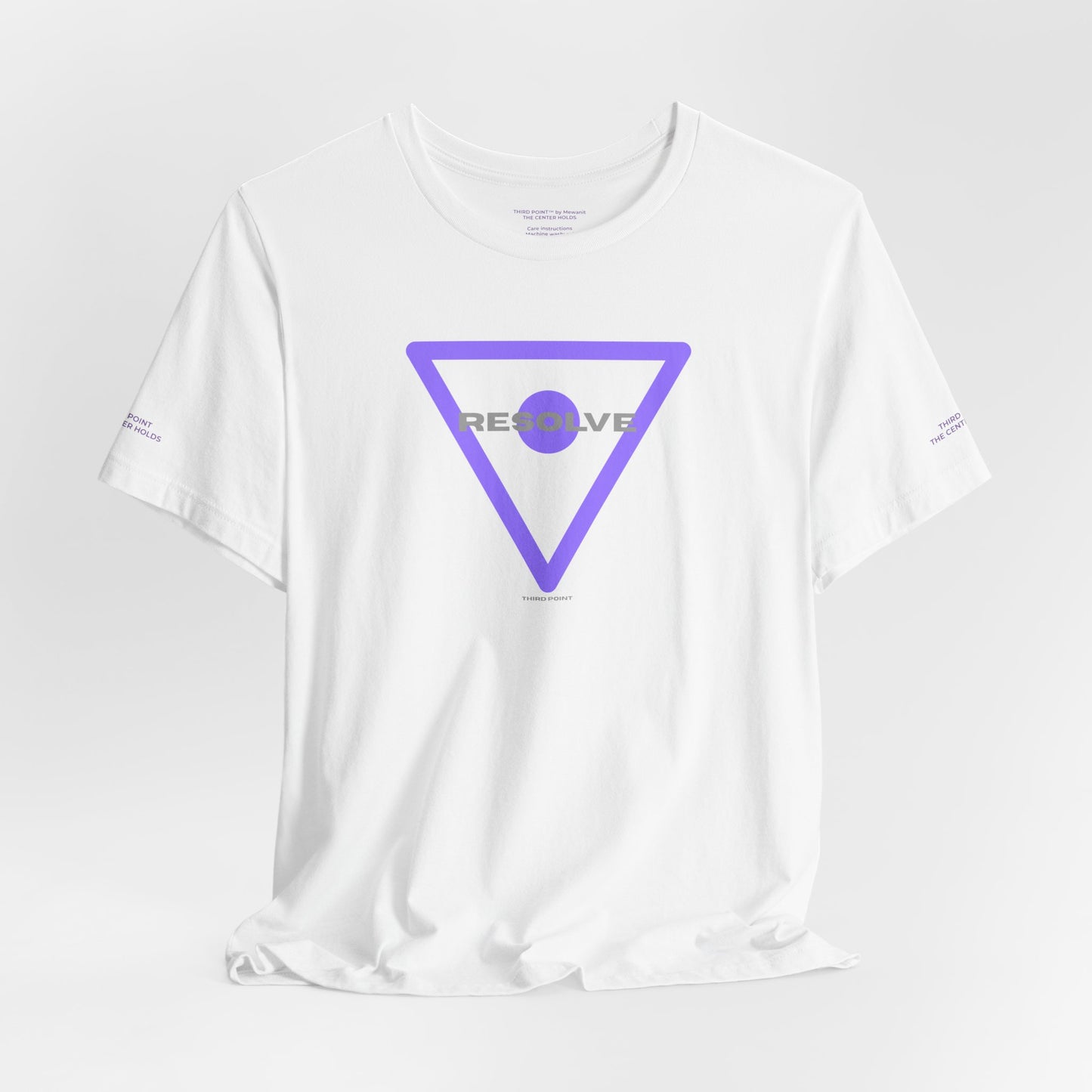Unisex Graphic Tee - "RESOLVE" Vibe Shirt for Casual Wear