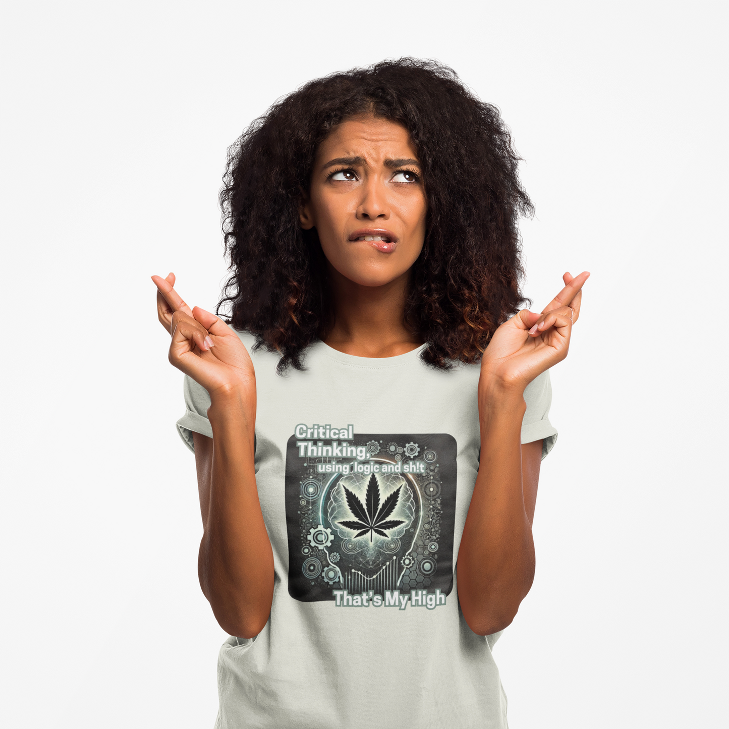 Critical Thinking Cannabis Unisex Tee - That's My High