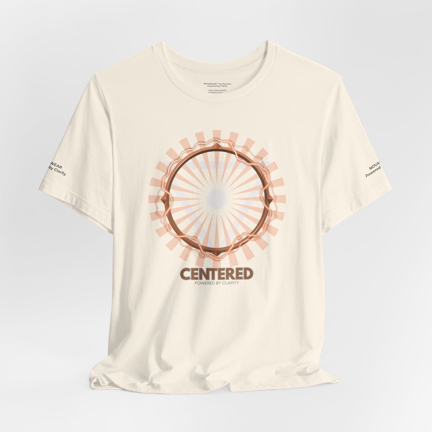 Centered Unisex Jersey Short Sleeve Tee - Comfortable & Inspirational T-Shirt