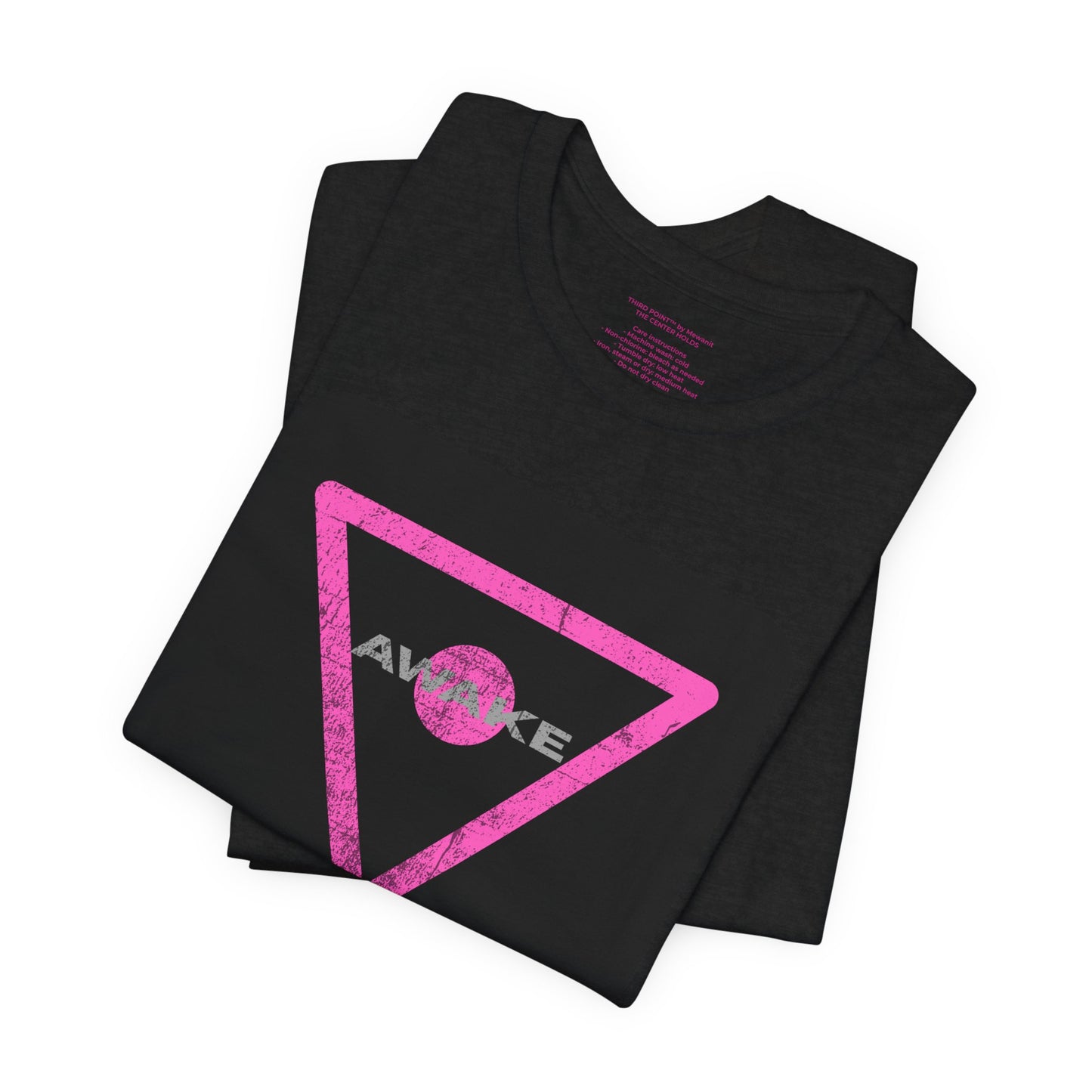 Awake Graphic Unisex Jersey Tee - Grunge Casual Streetwear T-Shirt