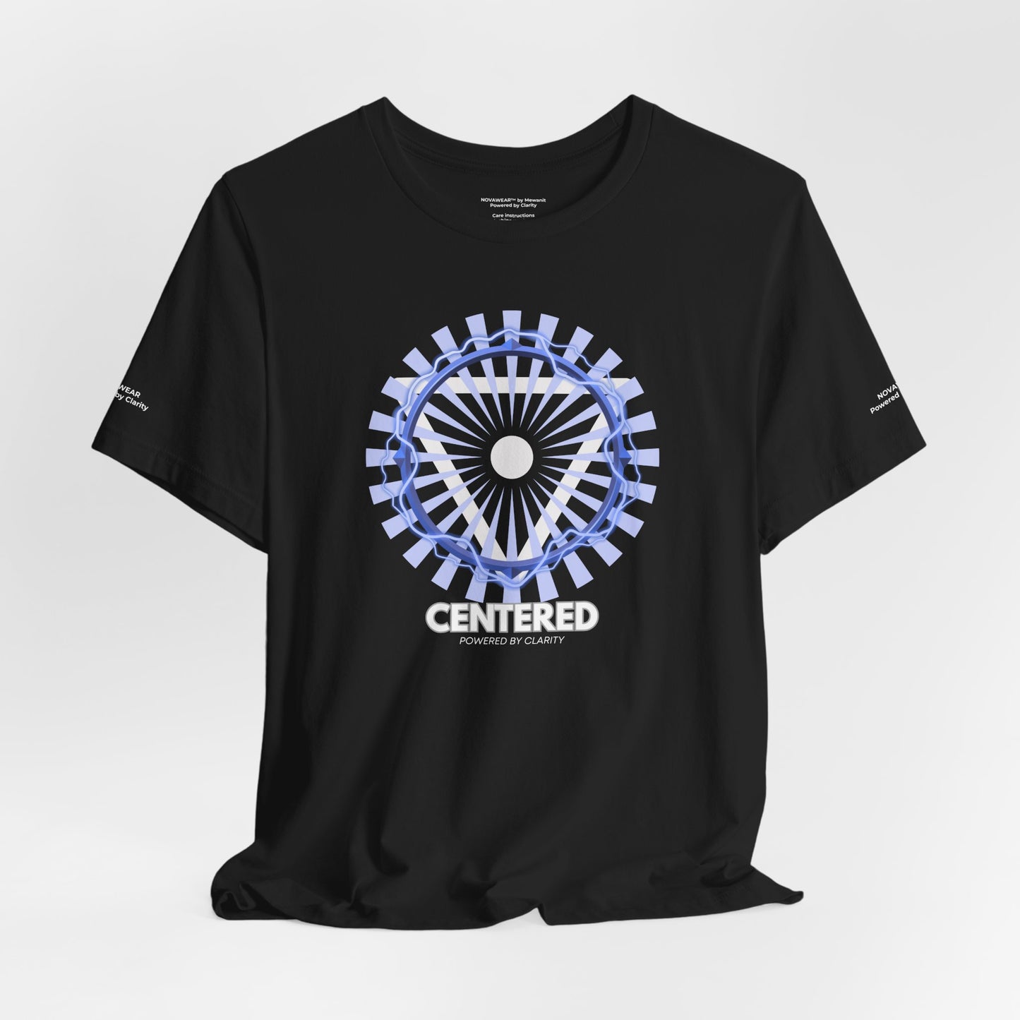 Centered Peace Unisex Jersey Tee - Calming Graphic Shirt