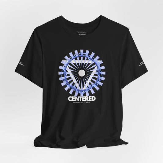 Centered Peace Unisex Jersey Tee - Calming Graphic Shirt