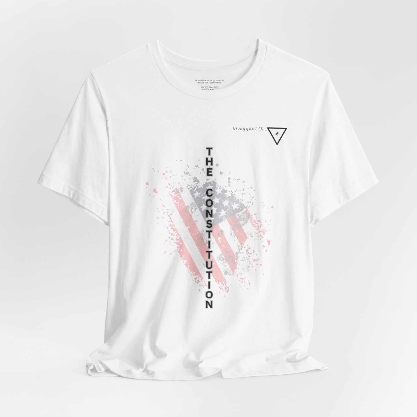 Unisex Jersey Tee - Support the Constitution Graphic T-Shirt