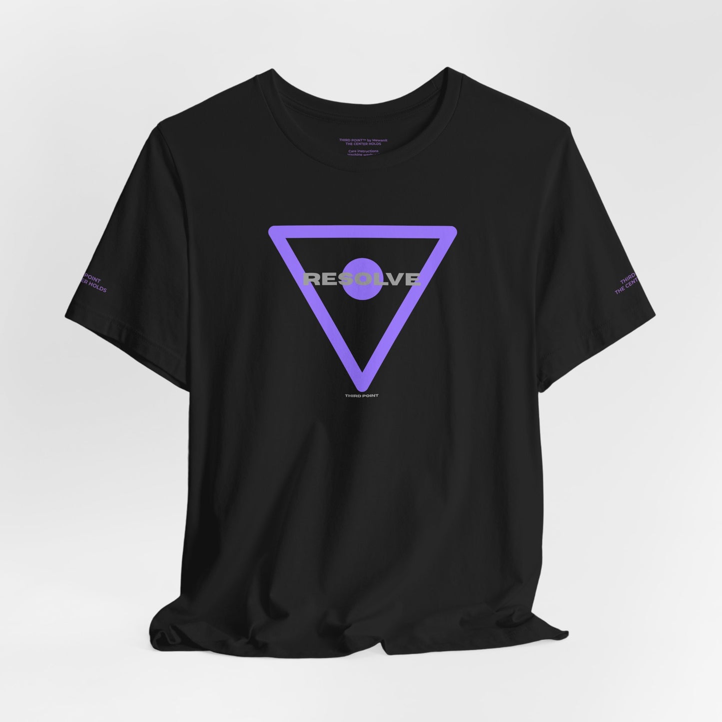 Unisex Graphic Tee - "RESOLVE" Vibe Shirt for Casual Wear