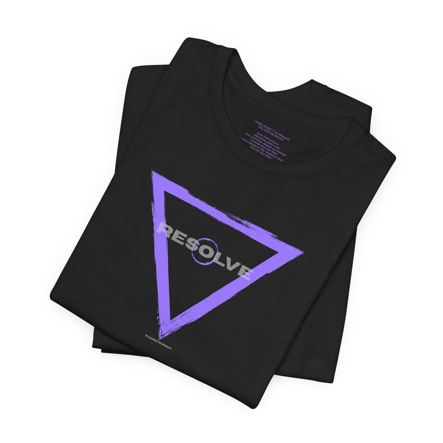 Minimalist Graphic T-Shirt - "RESOLVE" Design for Trendy Style