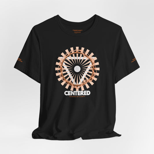 Centered Graphic Unisex Tee - Embrace Mindfulness