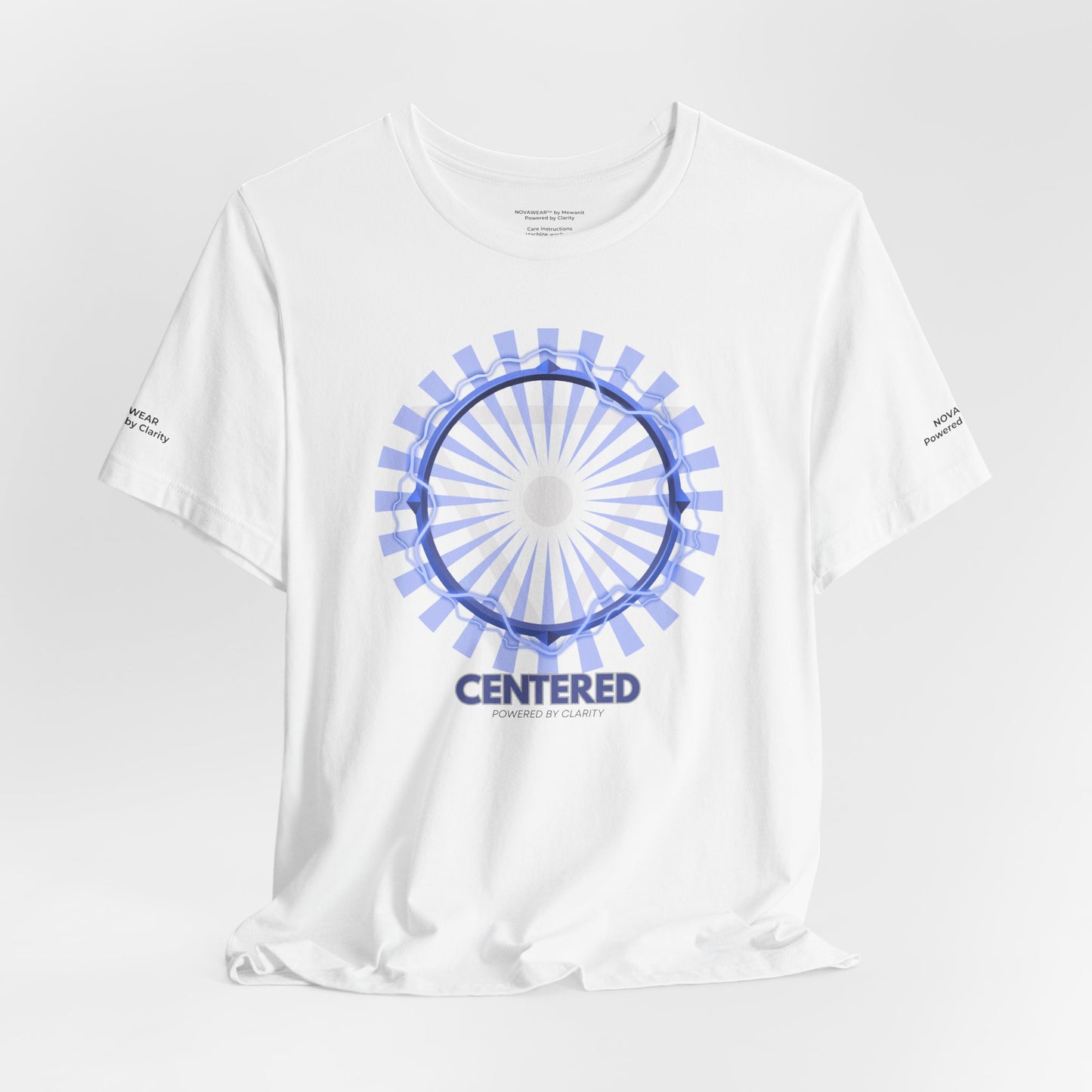 Centered Unisex Jersey Short Sleeve Tee - Casual Comfort for Everyday Wear