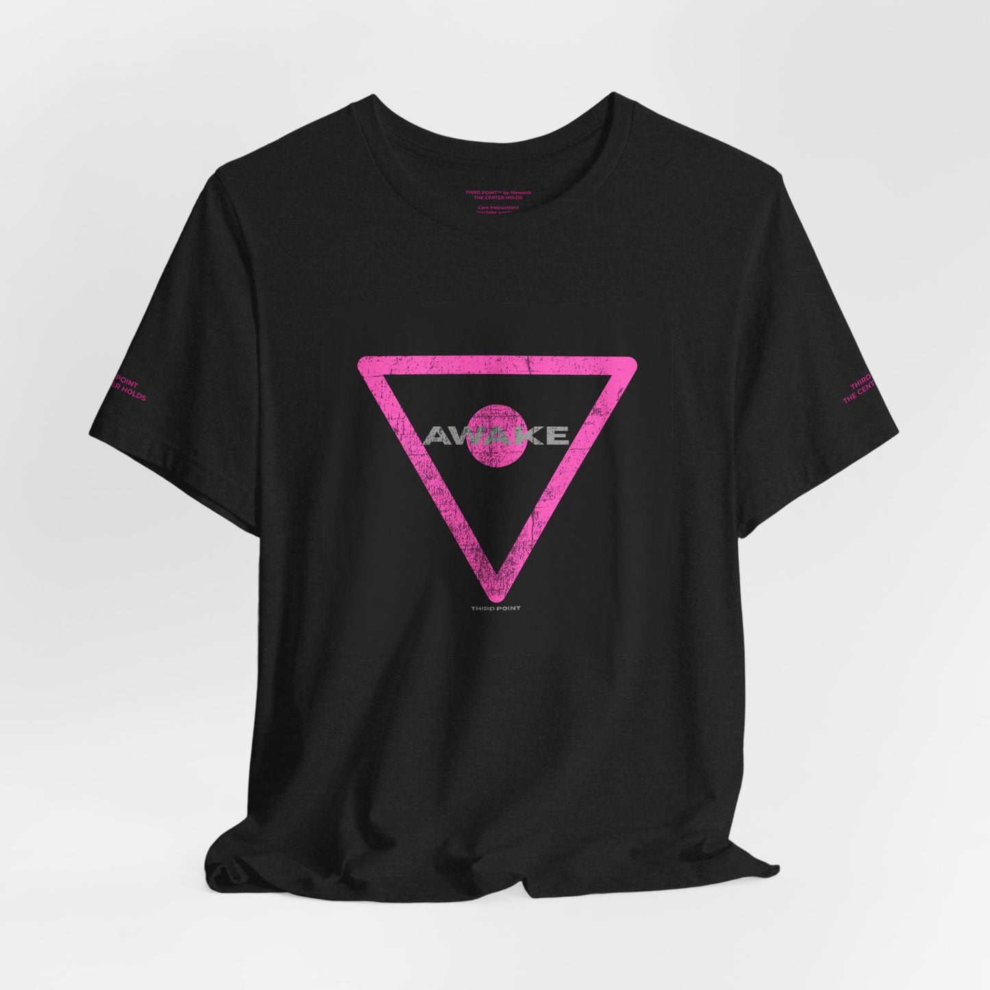 Awake Graphic Unisex Jersey Tee - Grunge Casual Streetwear T-Shirt