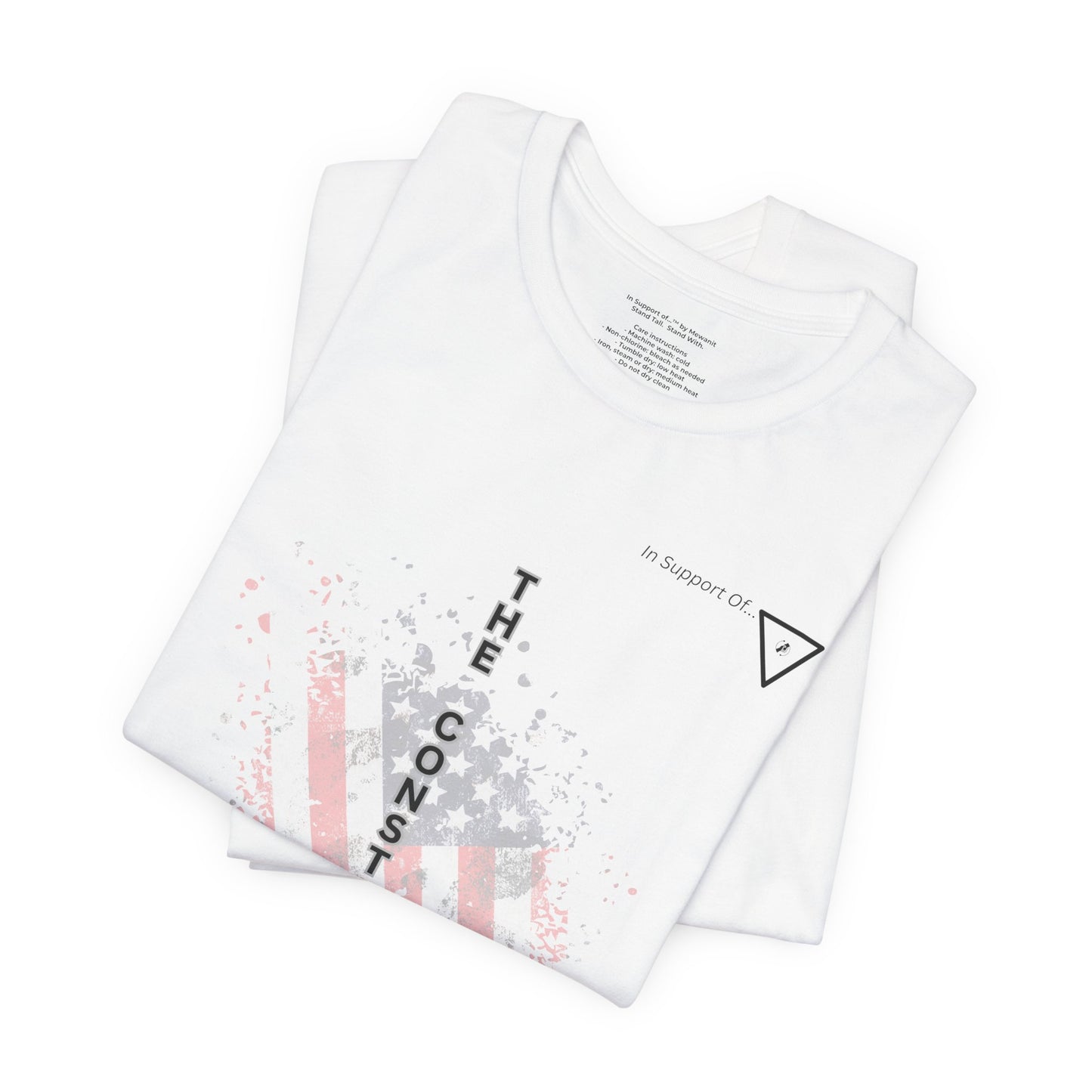 Unisex Jersey Tee - Support the Constitution Graphic T-Shirt