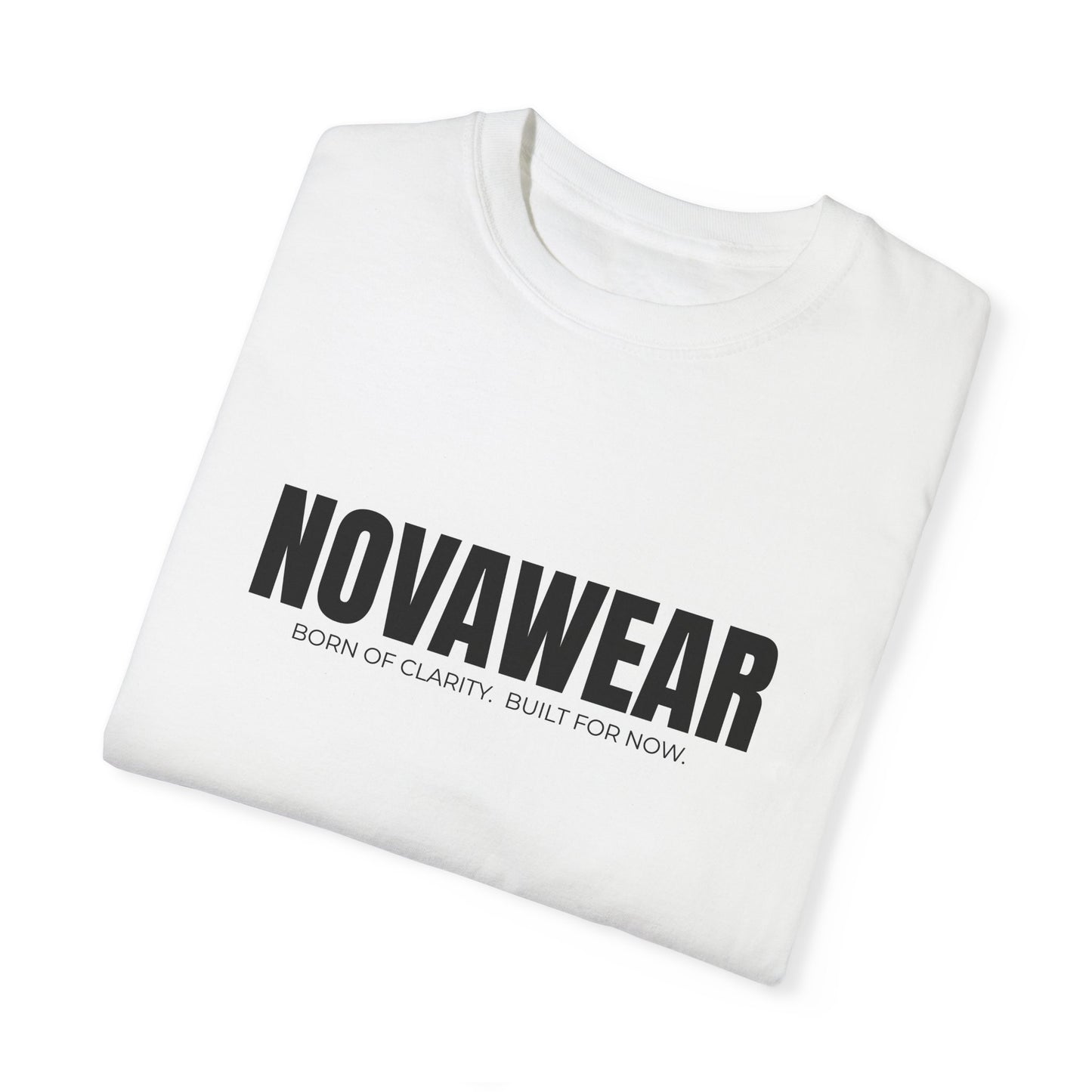 NOVAWEAR Logo - Unisex Garment-Dyed T-shirt