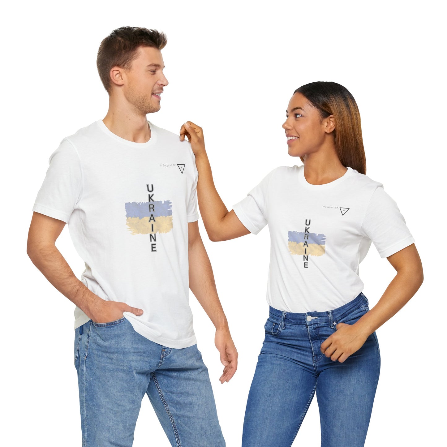 Support Ukraine Unisex Jersey Tee - Charitable Graphic T-Shirt