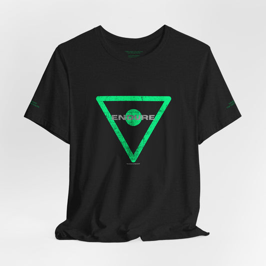 Endure Adventure Vibe Unisex Jersey Short Sleeve Tee - Stylish Grunge Graphic Tee for Outdoor Enthusiasts
