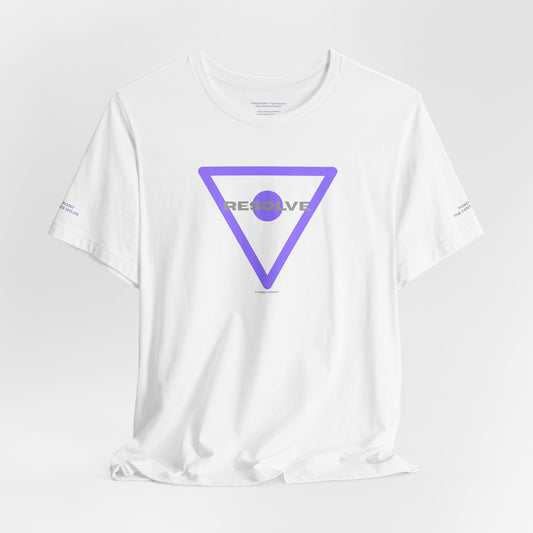 Unisex Graphic Tee - "RESOLVE" Vibe Shirt for Casual Wear