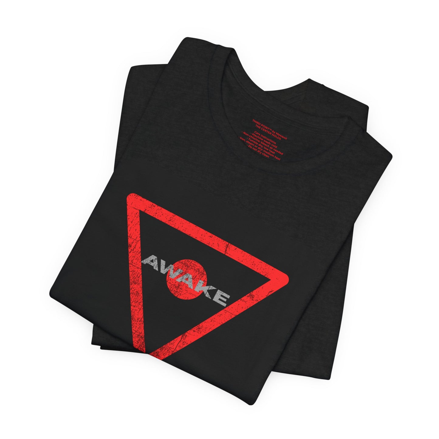 Awake Unisex Jersey Short Sleeve Tee – Grunge Trendy Graphic Tee for Everyday Style