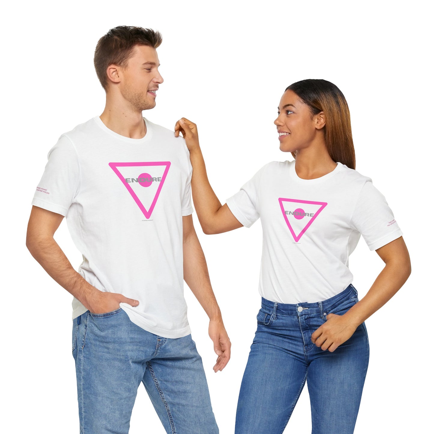 Endure Graphic Unisex Tee - Vintage Style Casual Shirt