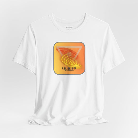 Retro 'Remember' Graphic Tee - Unisex Jersey Short Sleeve T-Shirt