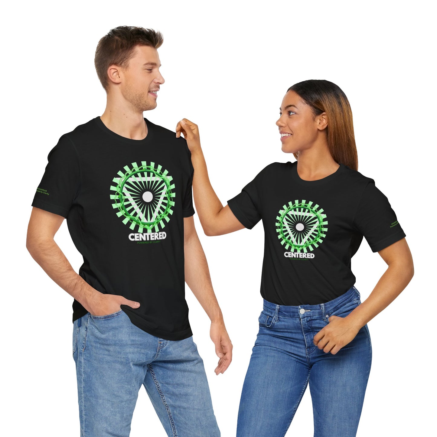 Centered Graphic Unisex Jersey T-Shirt - Stylish & Motivational Design