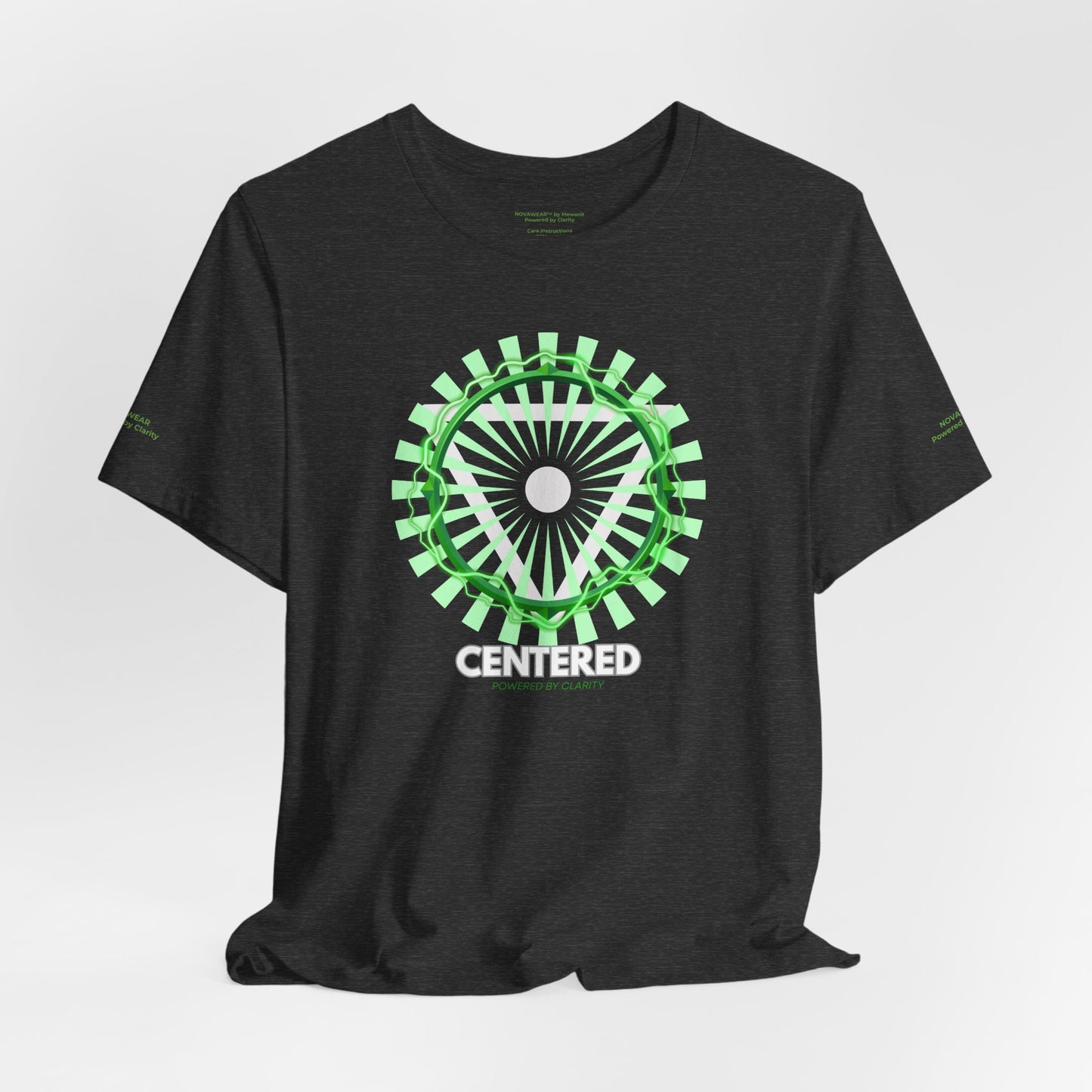 Centered Graphic Unisex Jersey T-Shirt - Stylish & Motivational Design